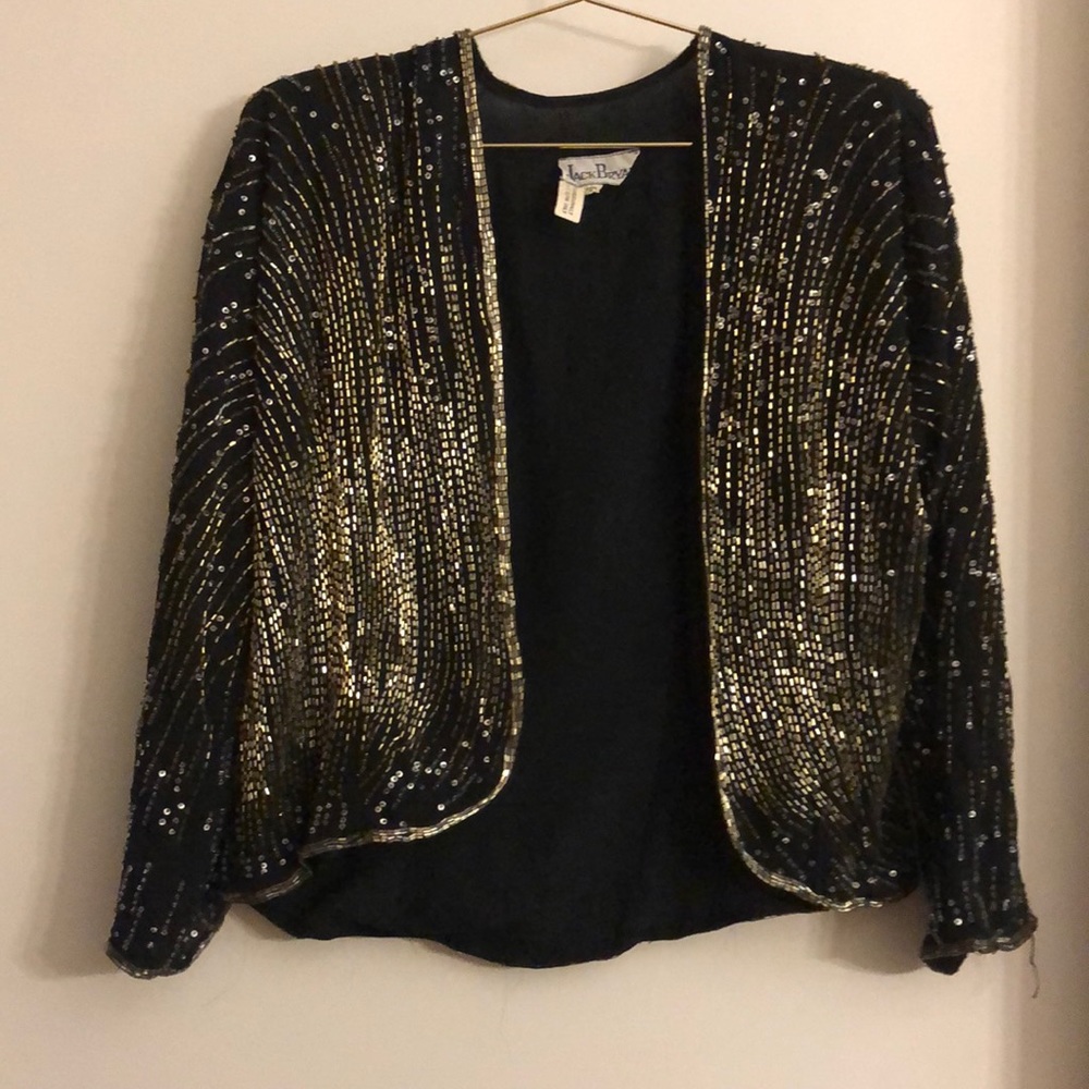 Vintage beaded Jack Bryan jacket